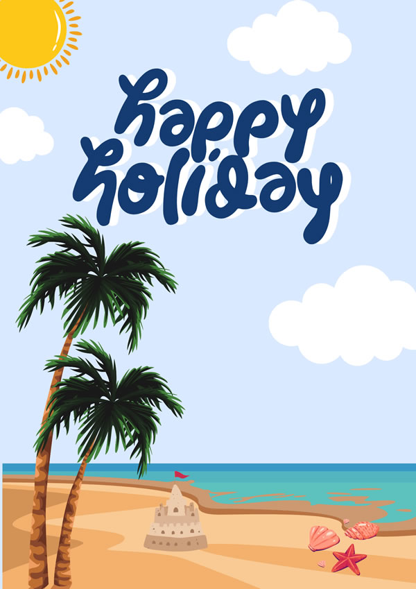 Felices vacaciones